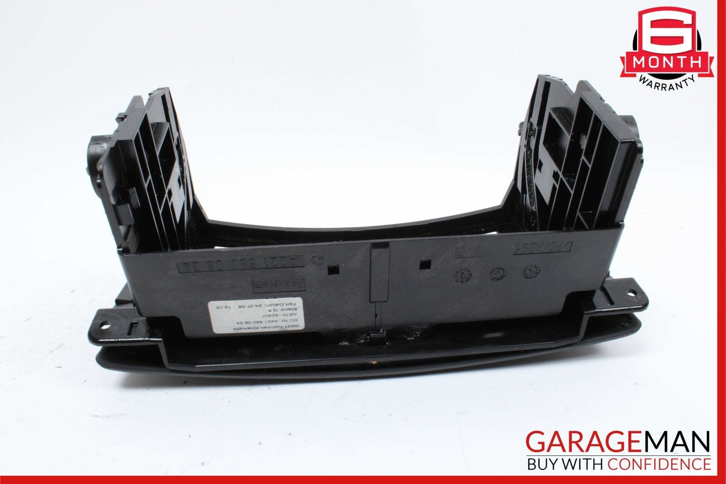 07-13 Mercedes W221 S550 S350 S500 Dash Console CD Player Cover Trim Panel OEM