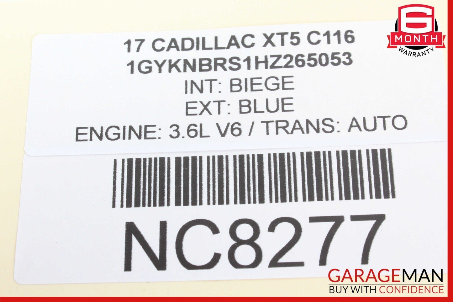 17-20 Cadillac XT5 Steering Column Control Module Unit 84169542 OEM