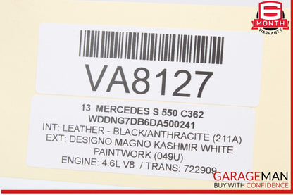 12-16 Mercedes W221 S550 GL550 Distronic Adaptive Cruise Control Module Unit OEM