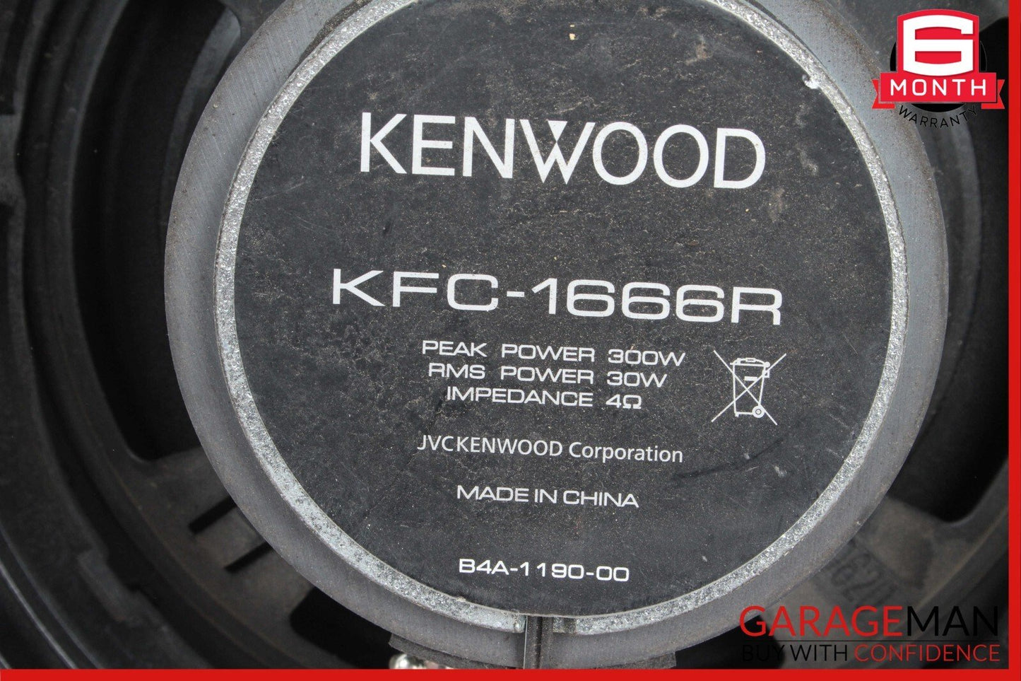 01-07 Mercedes W203 C230 Door Speaker Rear Left & Right Kenwood KFC-1666R OEM