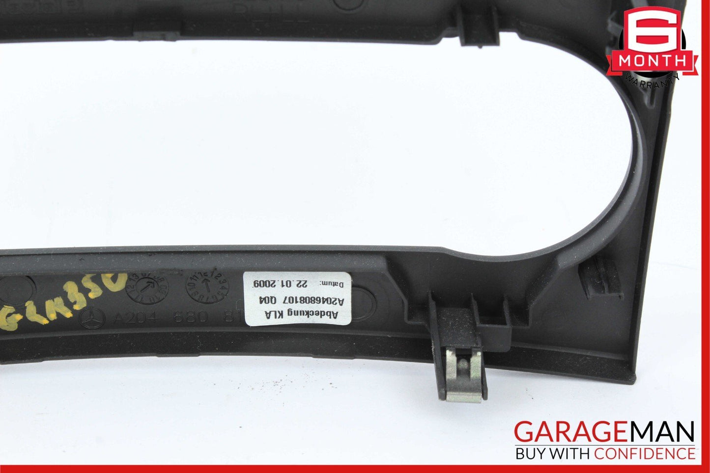 10-12 Mercedes X204 GLK350 Dash AC A/C Climate Control Switch Trim Bezel OEM