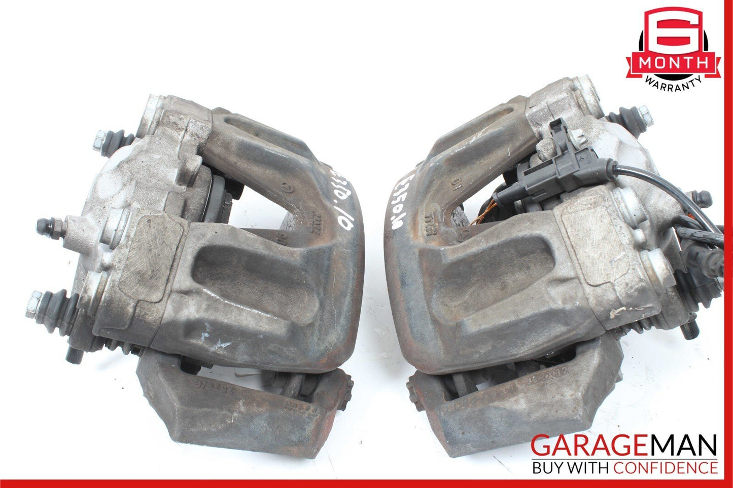08-18 Mercedes W212 E350 CLS400 Front Right & Left Brake Calipers Set of 2 Pc