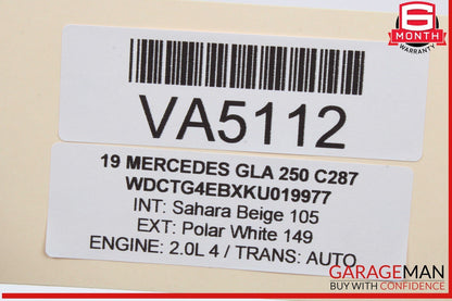 14-19 Mercedes X156 GLA250 CLA45 AMG Front Right Side Door Lock Latch Actuator