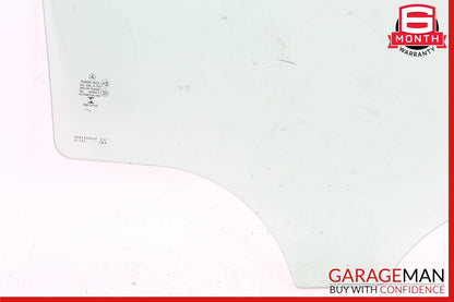 15-20 Mercedes W205 C300 C350e C400 Rear Left Side Door Window Glass Clear