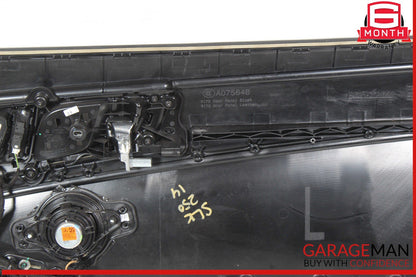 12-16 Mercedes R172 SLK250 SLK350 Left Driver Interior Door Panel OEM