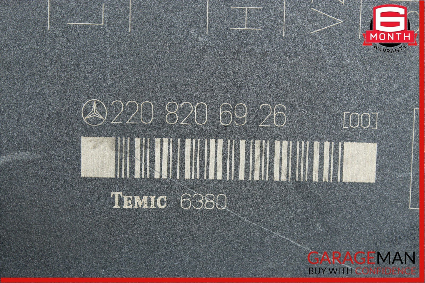 00-02 Mercedes W220 S500 Front Right Passenger Side Seat Controller Module