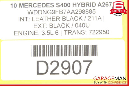 07-13 Mercedes W221 S550 Trunk Release Remote Open Close Module Unit Q02 OEM