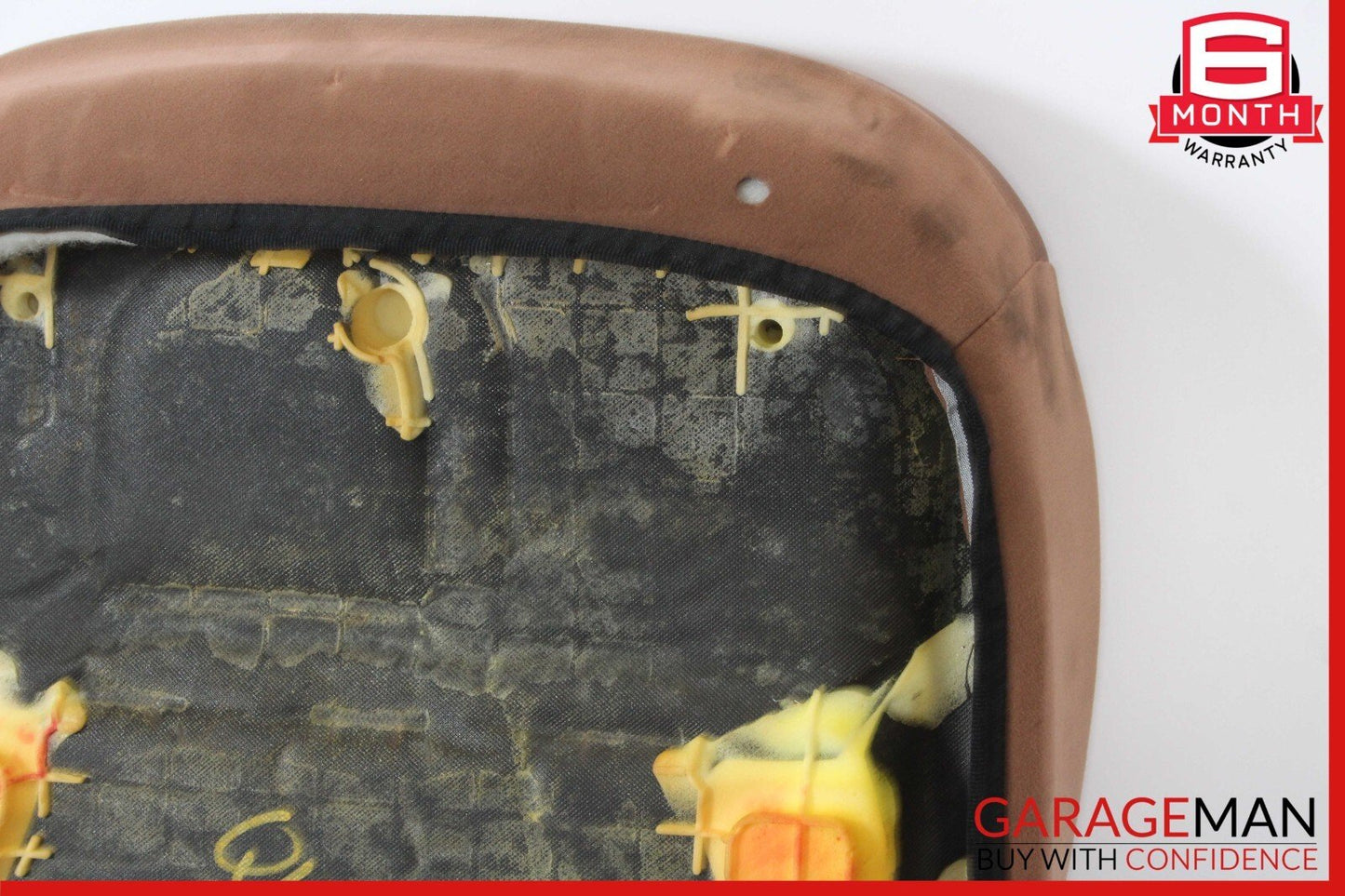 14-18 Maserati Quattroporte Front Right Lower Bottom Seat Cushion Cover Brown