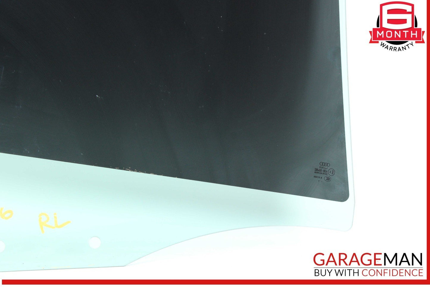 12-18 Audi S6 A6 Rear Left Driver Side Door Window Auto Glass OEM