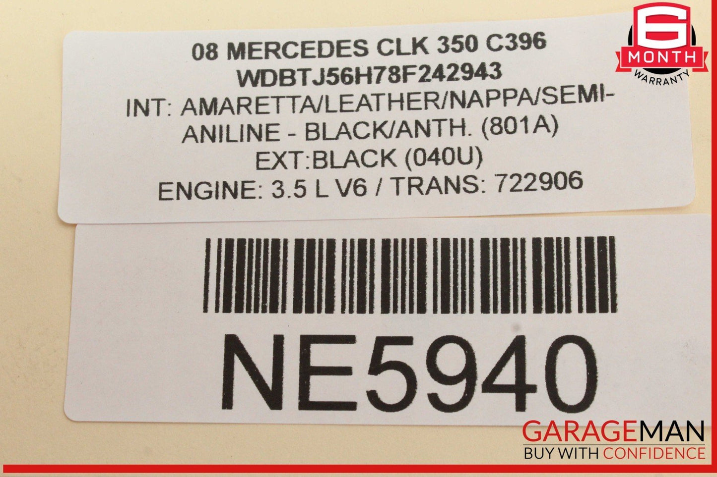 05-12 Mercedes W209 CLK350 ECU ECM Engine Computer Control Module Unit OEM