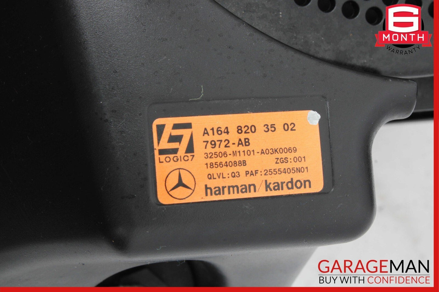 07-12 Mercedes X164 GL450 GL350 Rear Subwoofer Speaker Harmon Kardon 1648203502