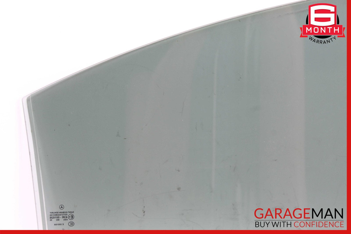 12-18 Mercedes W218 CLS550 CLS63 AMG Rear Left Driver Side Door Window Glass OEM