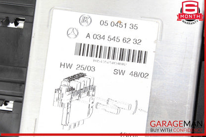03-12 Mercedes R230 SL500 SL55 AMG SL550 Rear SAM Fuse Box Relay Module OEM