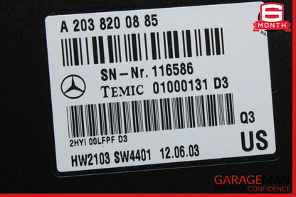 03-06 Mercedes R230 SL500 S55 Communication Voice Control Module 2038200885 OEM