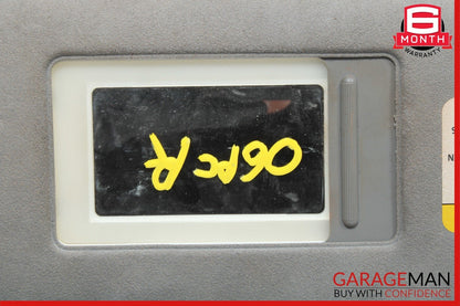 03-10 Porsche Cayenne 955 957 Front Right Side Sunvisor Sun Visor Shade Gray