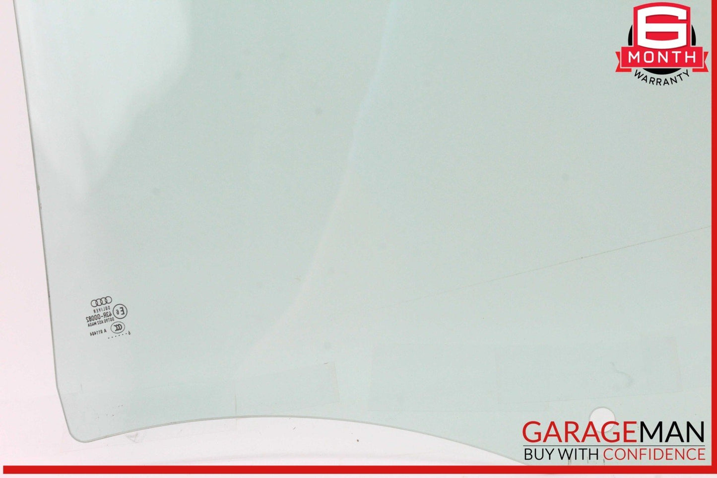 12-18 Audi A6 S6 Rear Right Passenger Side Door Window Glass OEM