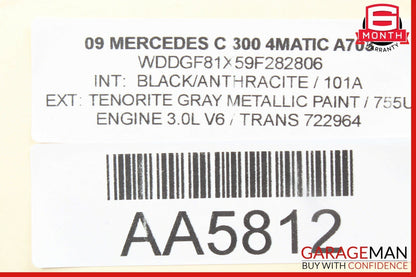 08-11 Mercedes W204 C250 C300 C63 AMG Rear Left Side Door Lock Latch Actuator