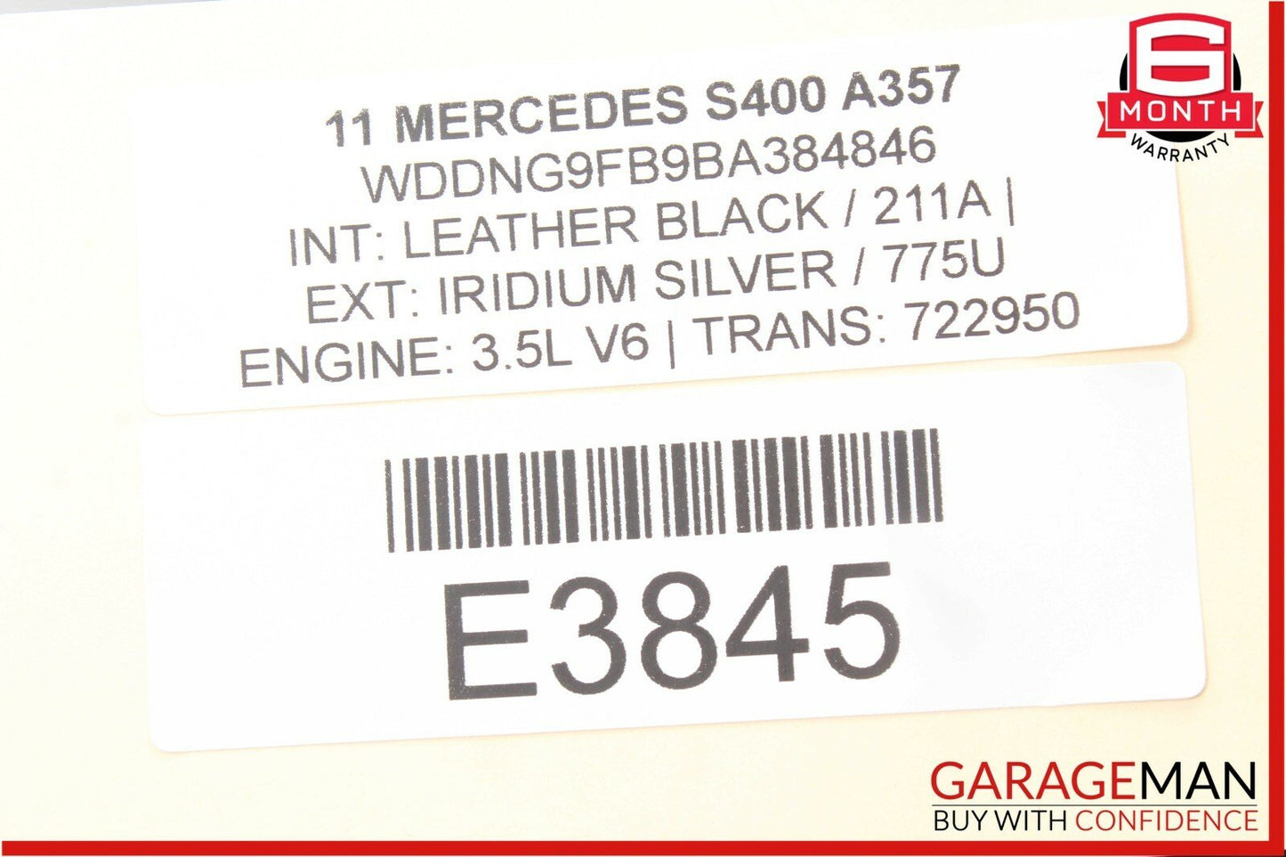 10-13 Mercedes W221 S400 Distronic Adaptive Cruise Control Module OEM