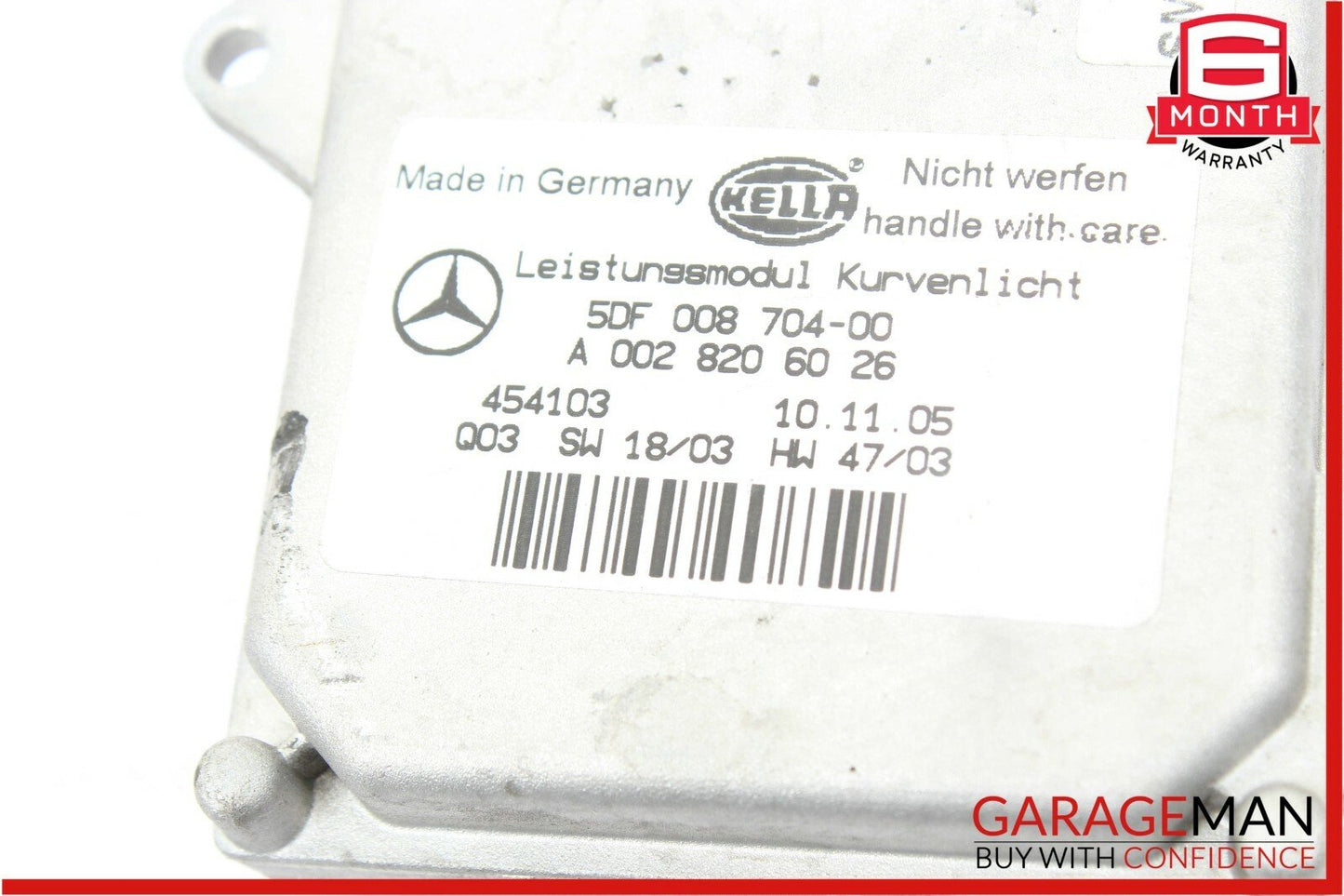 03-06 Mercedes W219 CLS500 Front Left or Right Side HID Xenon Headlight Ballast