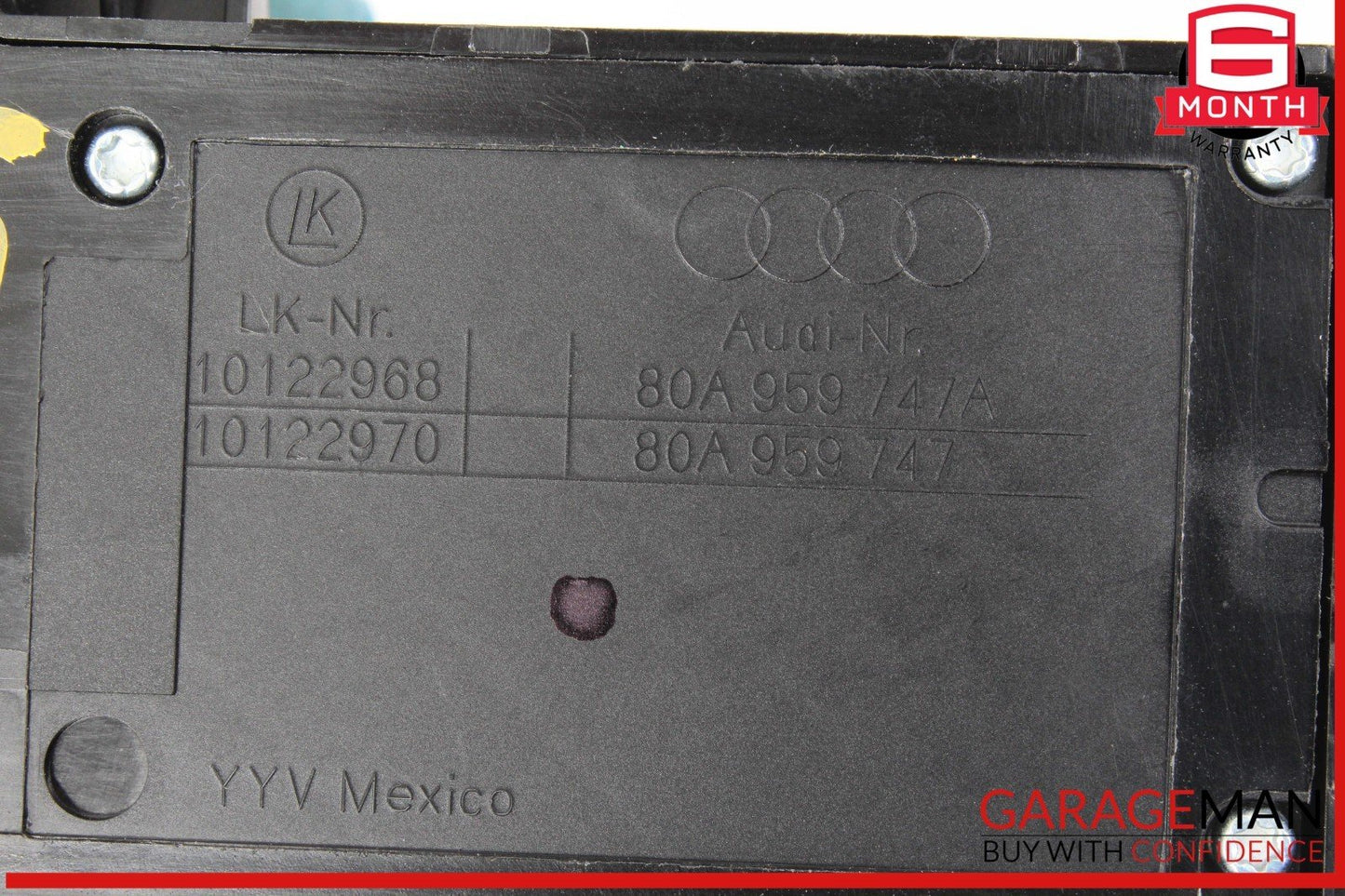 18-25 Audi Q5 Front Left Driver Side Seat Adjust Adjustment Control Switch OEM
