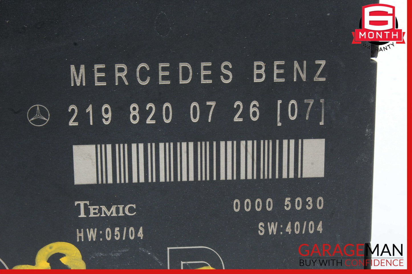 06-11 Mercedes W219 CLS500 CLS55 Door Control Module Front Right Passenger OEM