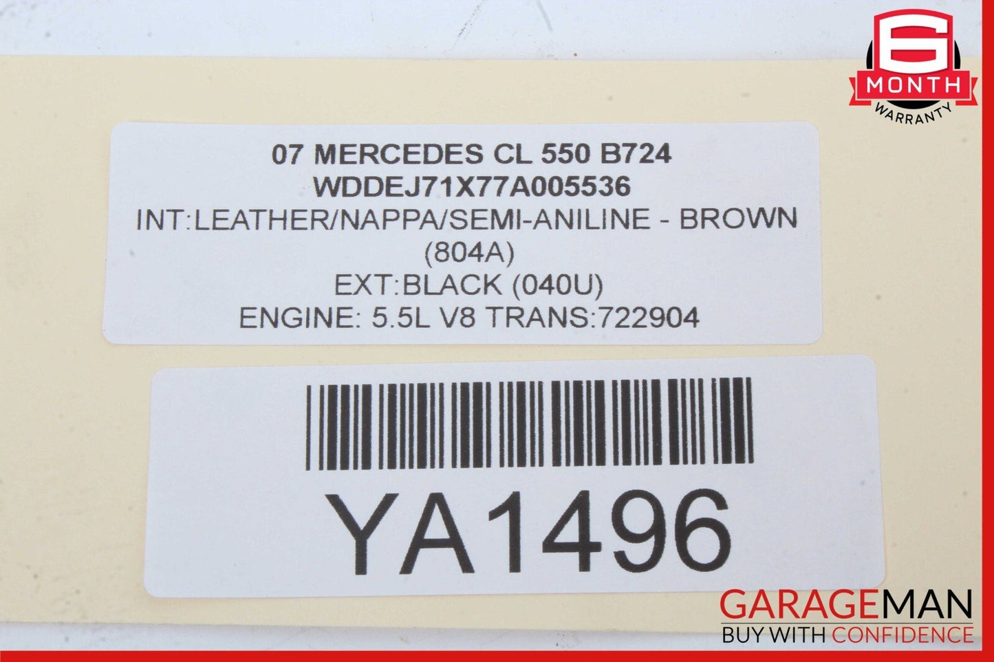 07-14 Mercedes W216 CL550 CL63 AMG Rear Right Passenger Door Speaker Tweeter OEM