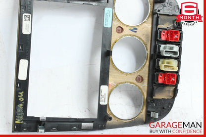 02-05 Mercedes W163 ML320 ML350 ML500 Center Console Switch Trim Bezel Black OEM