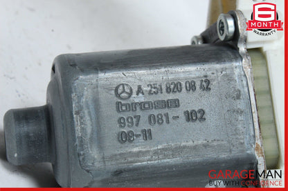 06-13 Mercedes X164 GL450 ML350 R350 Window Regulator Motor Front Right Side OEM