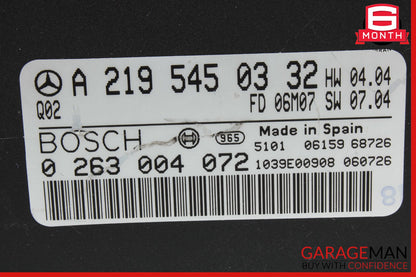 06-08 Mercedes W219 CLS550 Parktronic Control Module PDC 2195450332 OEM
