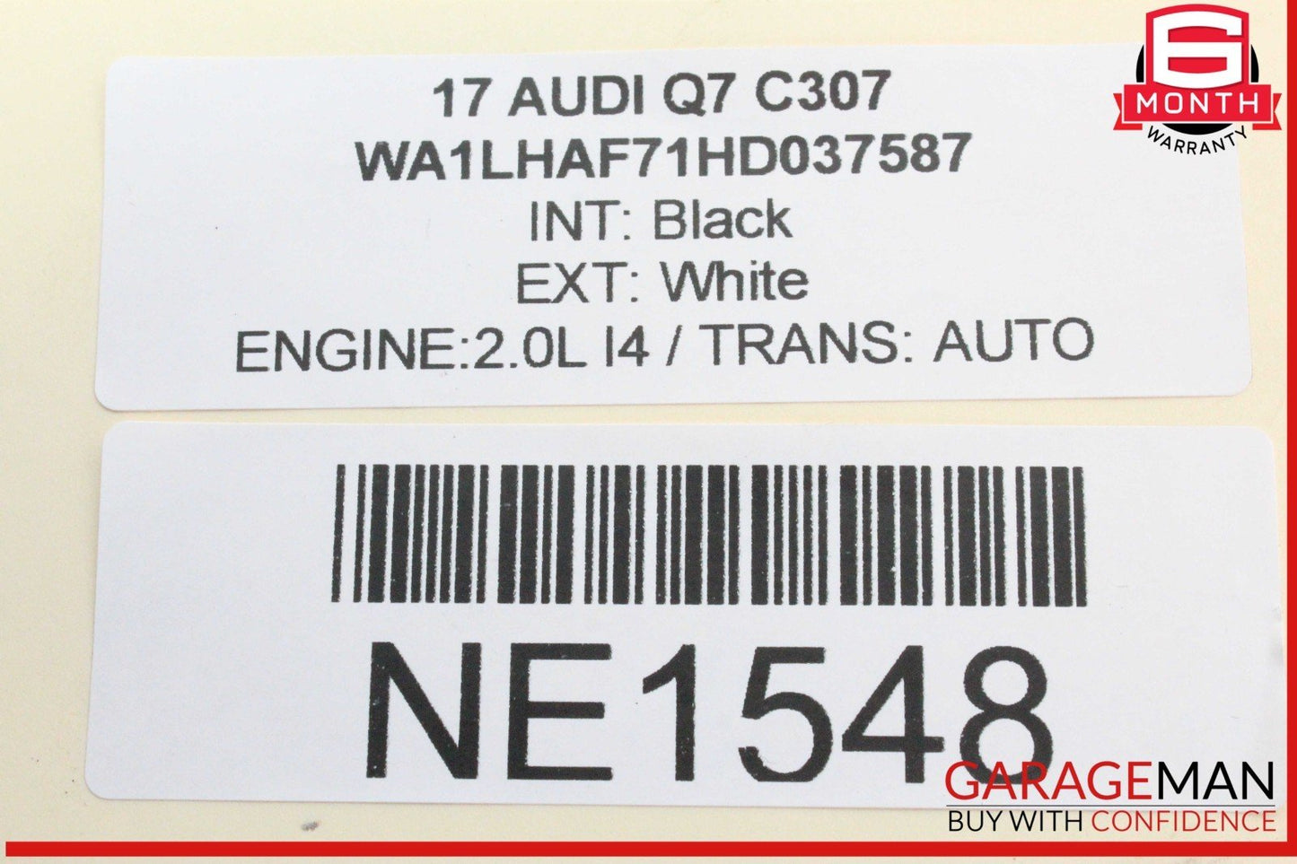 17-24 Audi Q7 Front Left Driver Side Door Control Module Unit 4M0959793E OEM