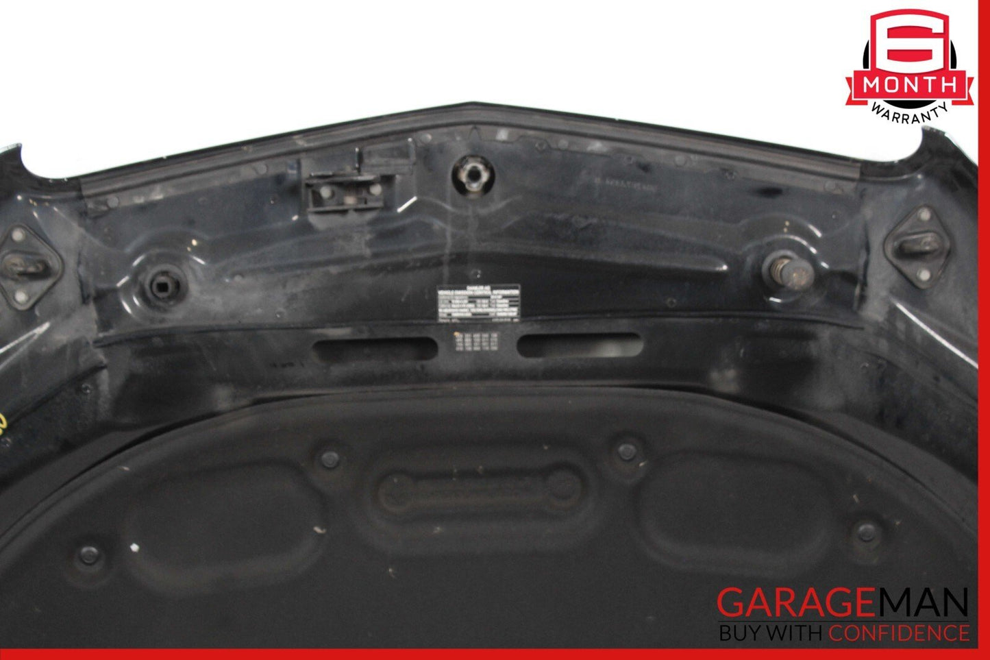 10-16 Mercedes W212 E350 E400 E550 Hood Bonnet Panel Cover Black OEM