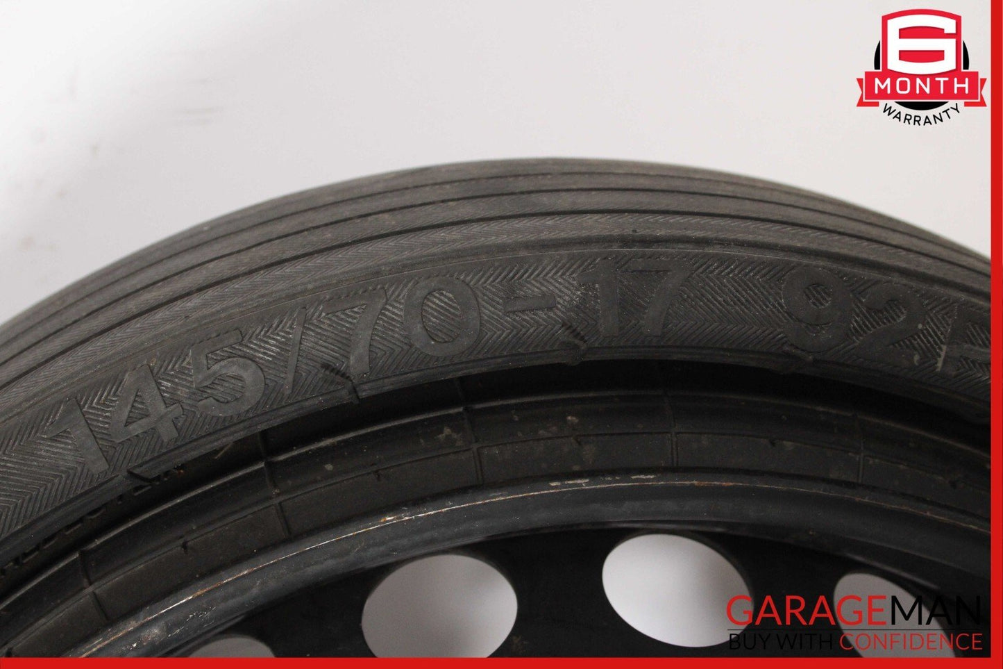 12-20 Mercedes R172 SLK350 Emergency Spare Tire Wheel Space Saver Donut 4.5Bx17