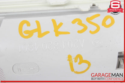 08-17 Mercedes X204 GLK350 E550 Rear Overhead Dome Light Lamp White OEM