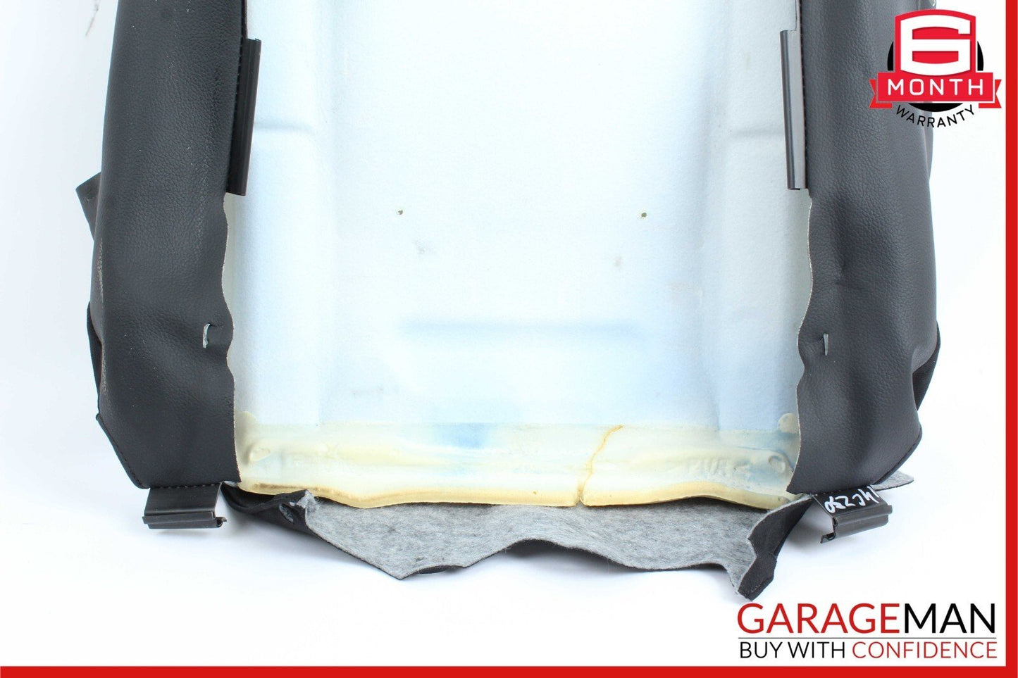 08-14 Mercedes W204 C300 Front Left Driver Side Top Upper Seat Cushion Black