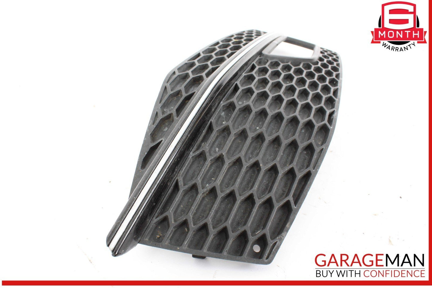 13-16 Audi A4 Front Right Passenger Side Bumper Fog Light Grille Trim Bezel OEM