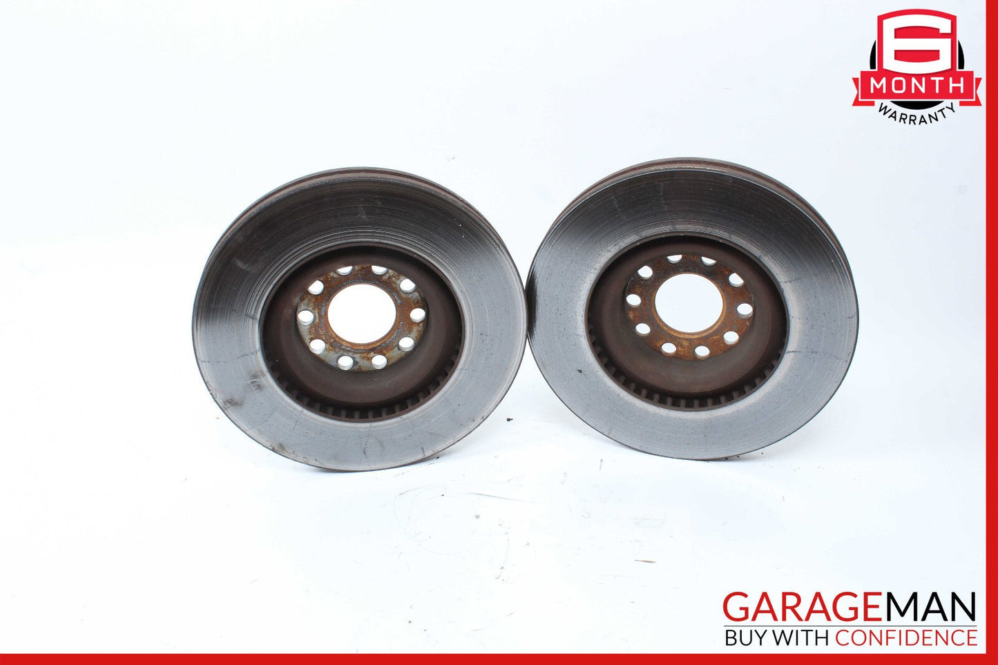 10-16 Mercedes W212 E350 Rear Brake Rotors Disc Left & Right Set OEM