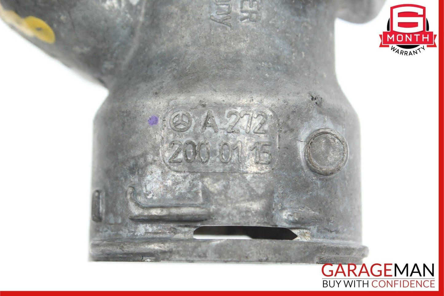 05-12 Mercedes C300 GLK350 C350 SLK350 S400 V6 Hybrid Water Thermostat Housing