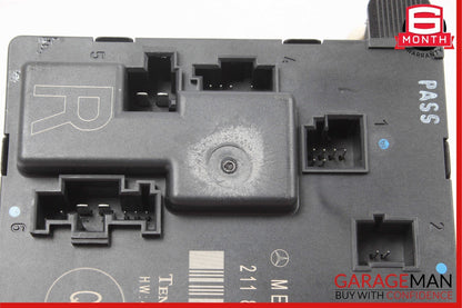 07-09 Mercedes W211 E350 E63 AMG Rear Right Door Control Module 2118703485 OEM