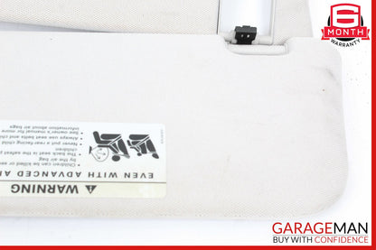 07-09 Mercedes W211 E350 E550 Sun Visor Shade Cover Sunvisor Right Side OEM