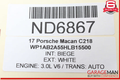 15-18 Porsche Macan 95B Headlight Head Light Control Module Unit 7PP907357K OEM