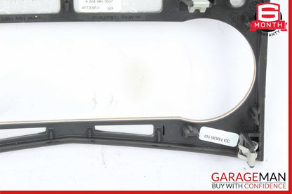 08-15 Mercedes W204 C250 C300 C350 AC A/C Climate Control Switch Trim Bezel Wood