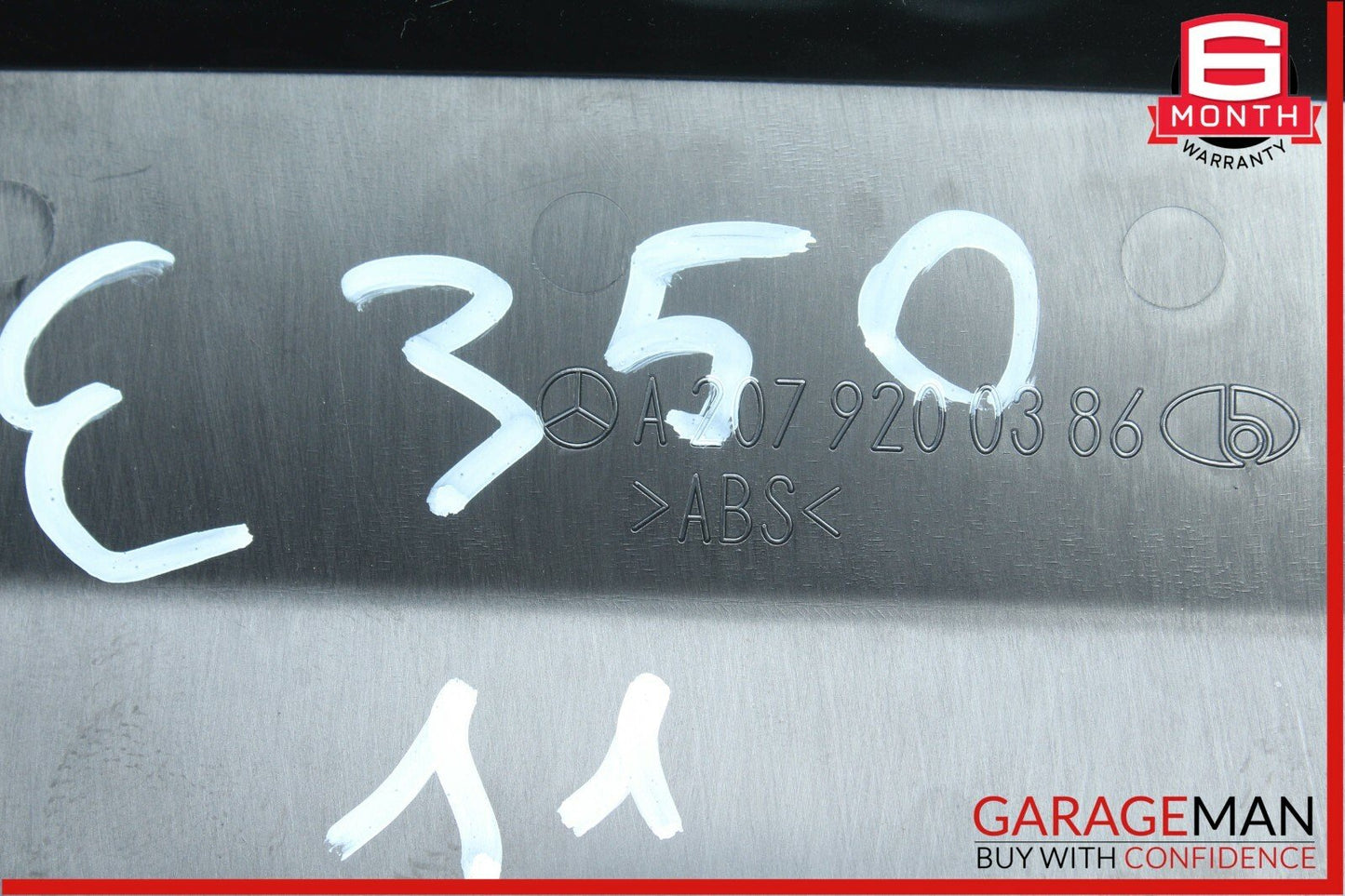 11-13 Mercedes W207 E350 E550 Rear Seat Armrest Cover Trim 2079200386 OEM
