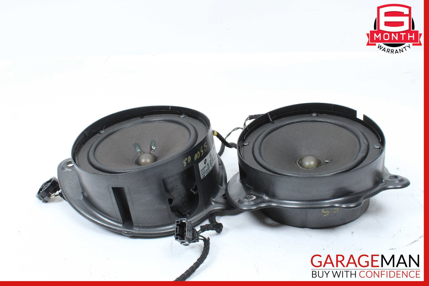 00-06 Mercedes W220 S500 Front Left And Right Door Sound Speaker OEM