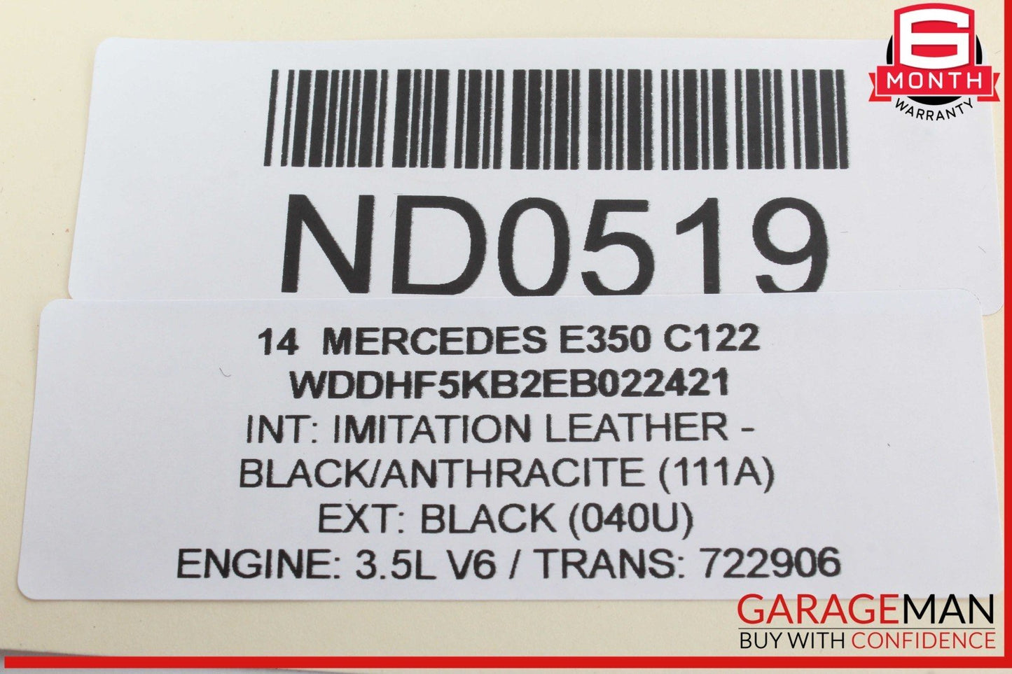 08-18 Mercedes W212 E350 Front Right Passenger Side Door Control Module Unit OEM