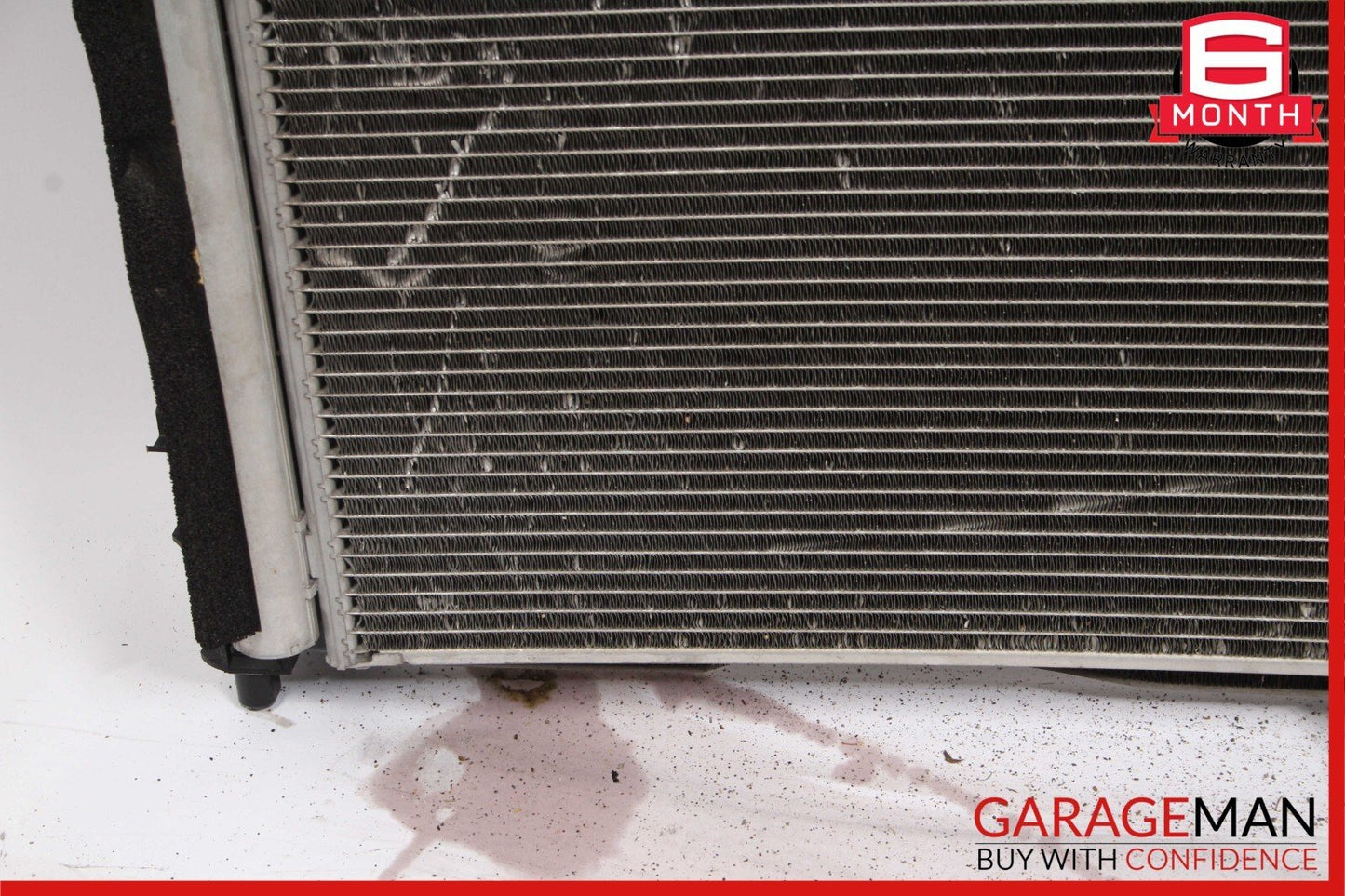 09-11 Mercedes R171 SLK300 Engine Cooling Radiator AC A/C Air Condenser Assembly