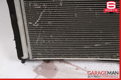 09-11 Mercedes R171 SLK300 Engine Cooling Radiator AC A/C Air Condenser Assembly