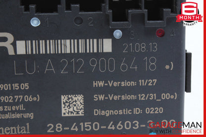 08-18 Mercedes W212 E350 CLS550 Front Right Side Door Control Module OEM