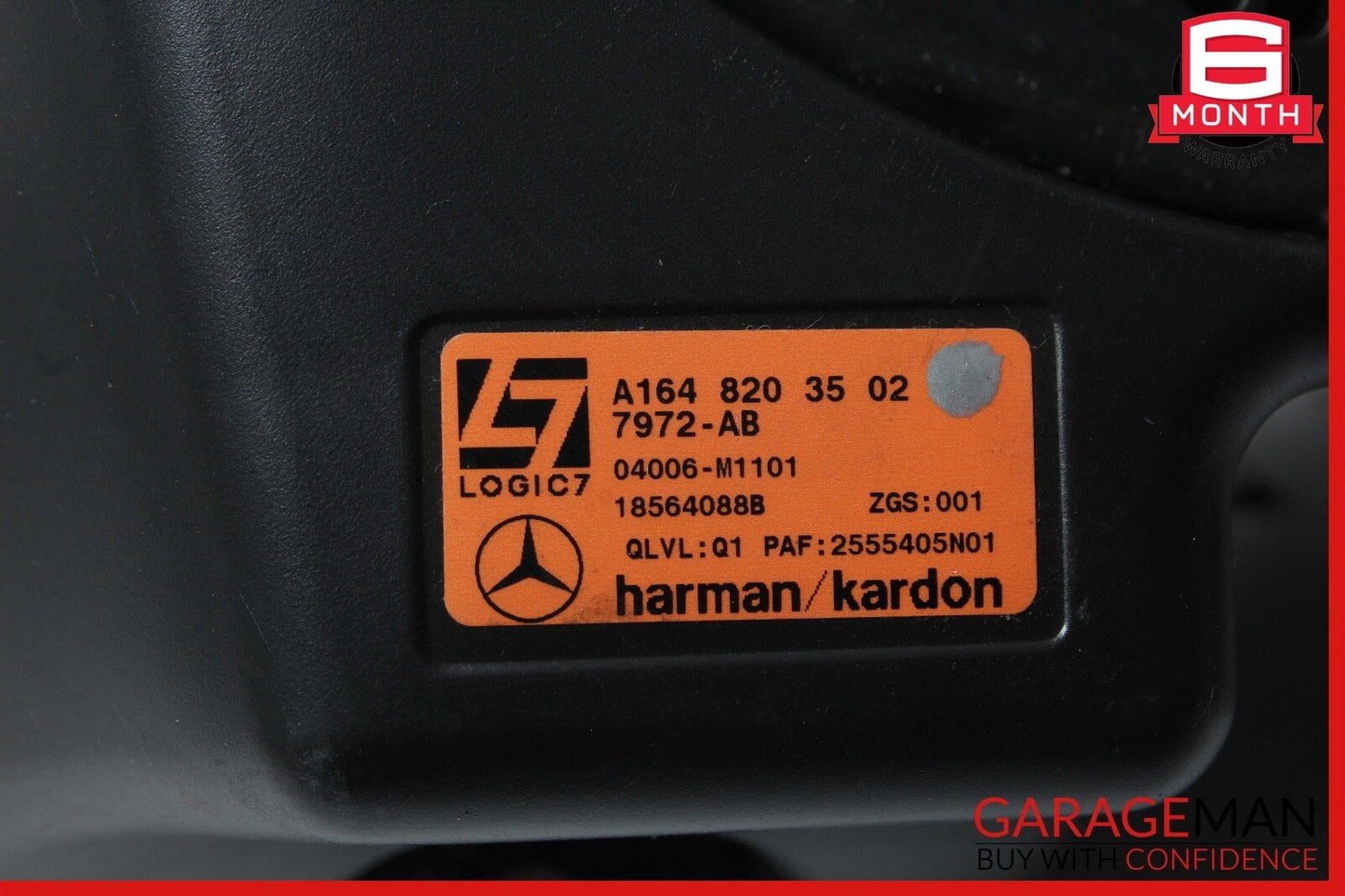 07-12 Mercedes X164 GL450 4MATIC Rear Subwoofer Audio Speaker Harman Kardon OEM