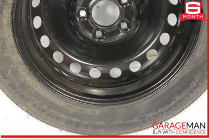 08-14 Mercedes W204 C250 C300 Emergency Spare Tire Donut Wheel Rim 125 90 16"