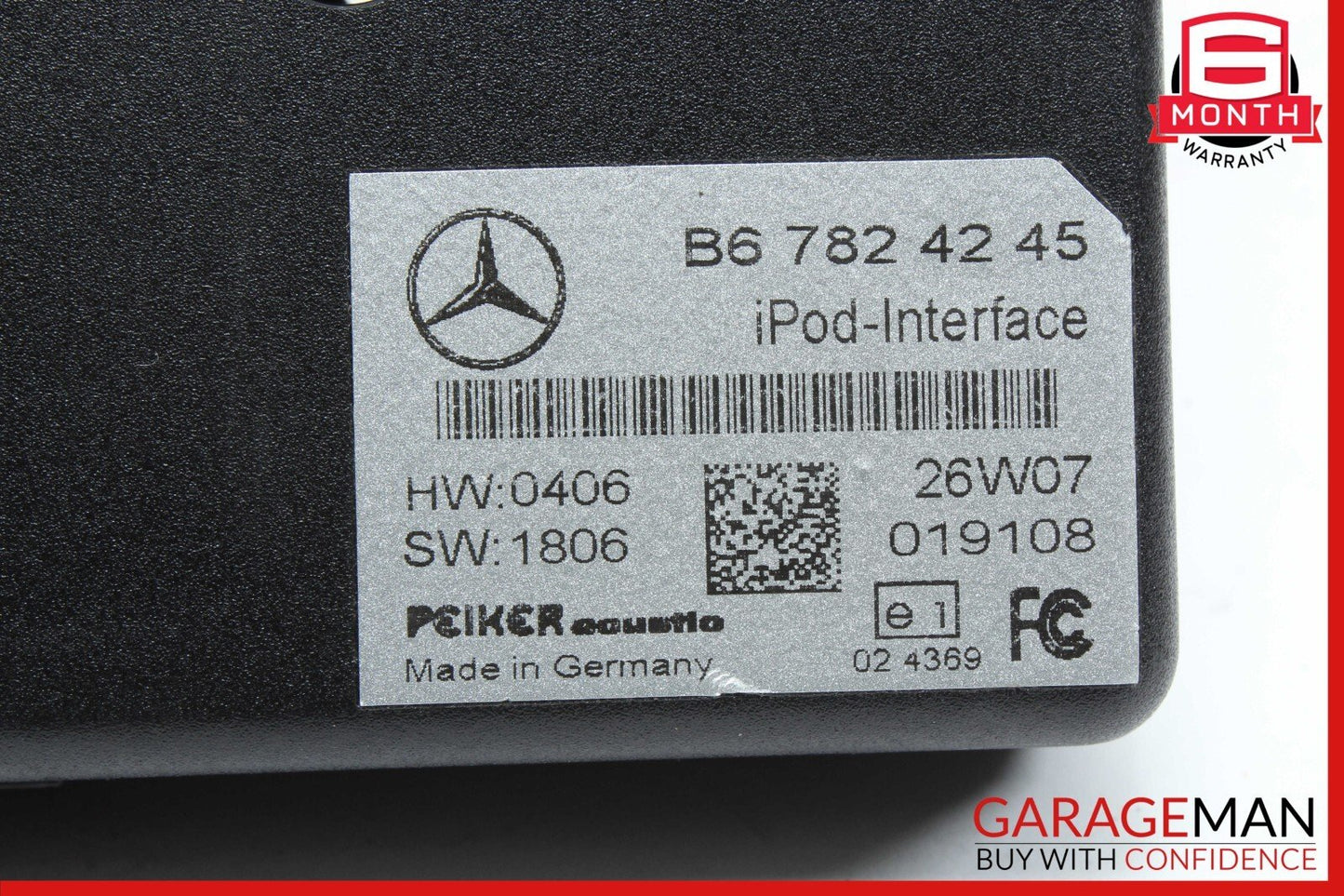 07-14 Mercedes W221 S550 CL550 S63 CL63 AMG Ipod Interface Control Module Unit